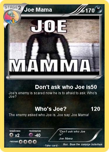 Pokemon Joe Mama