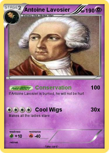 Pokemon Antoine Lavosier