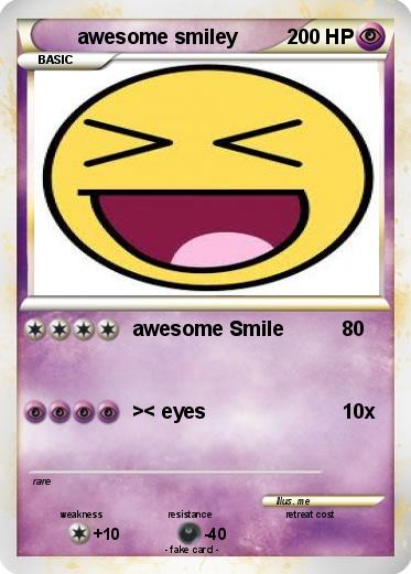 Pokemon awesome smiley
