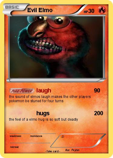 Pokemon Evil Elmo