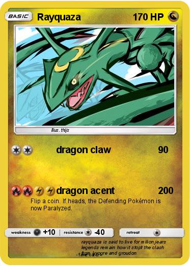 Pokemon Rayquaza