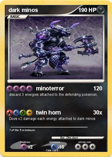 Pokemon dark minos