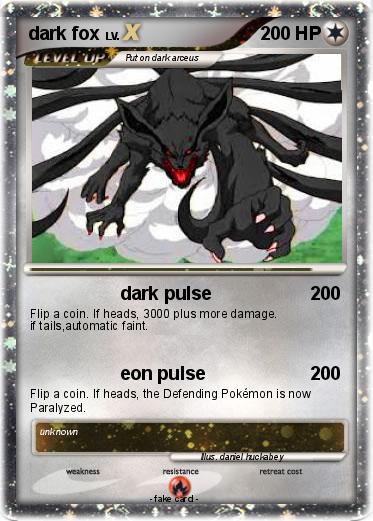 Pokemon dark fox