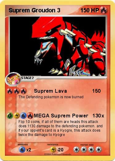 Pokemon Suprem Groudon 3                