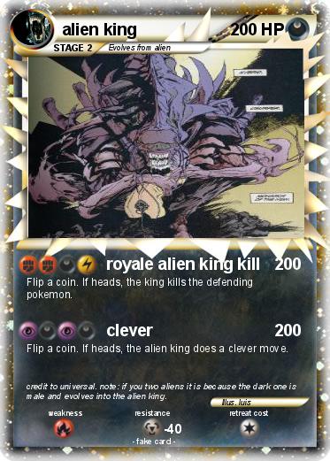 Pokemon alien king