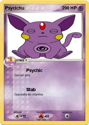 Pokemon Psycichu