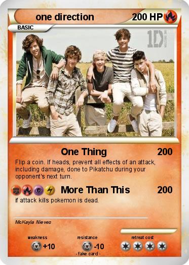Pokemon one direction