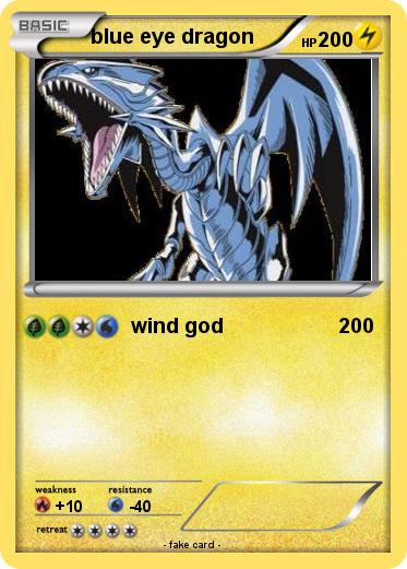 Pokemon blue eye dragon