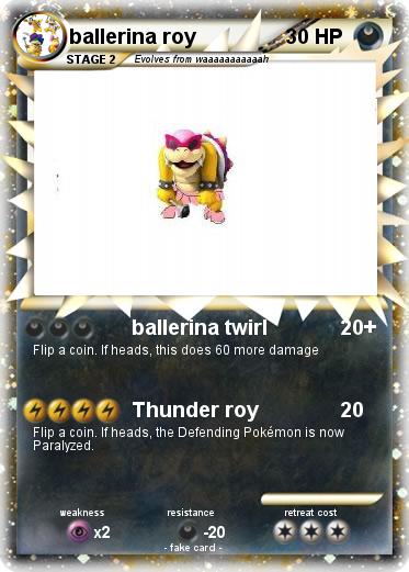 Pokemon ballerina roy