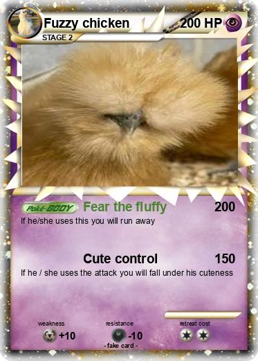 Pokemon Fuzzy chicken