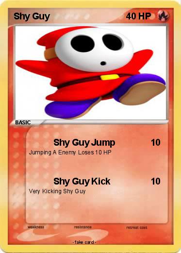 Pokemon Shy Guy