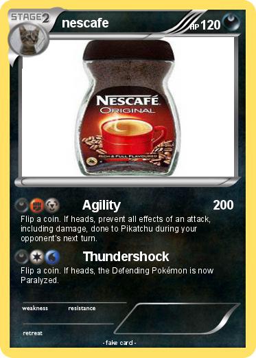 Pokemon nescafe