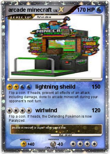 Pokemon arcade minecraft