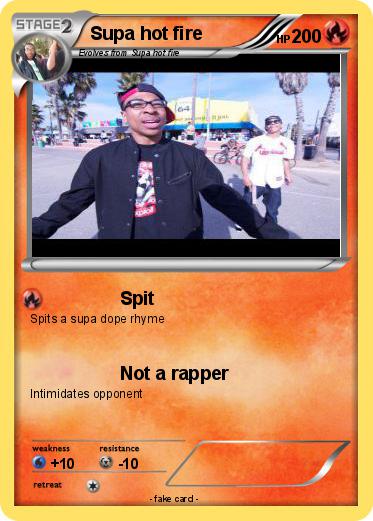 Pokemon Supa hot fire