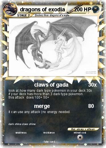 Pokemon dragons of exodia