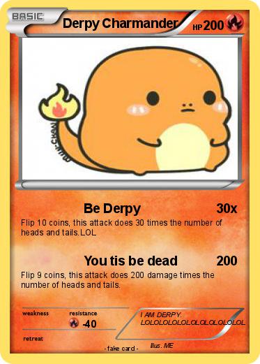 Pokemon Derpy Charmander