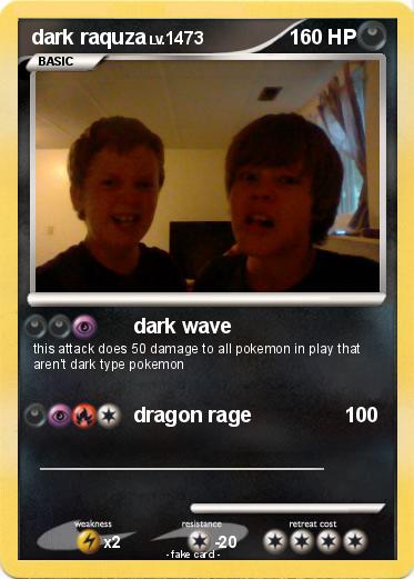 Pokemon dark raquza