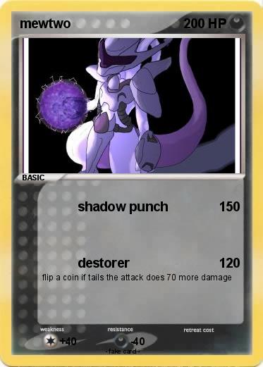 Pokemon mewtwo