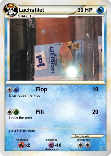 Pokemon Lachsfilet