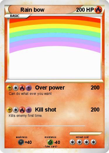 Pokemon Rain bow