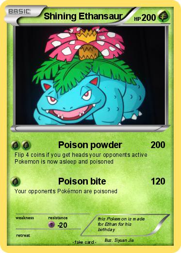 Pokemon Shining Ethansaur