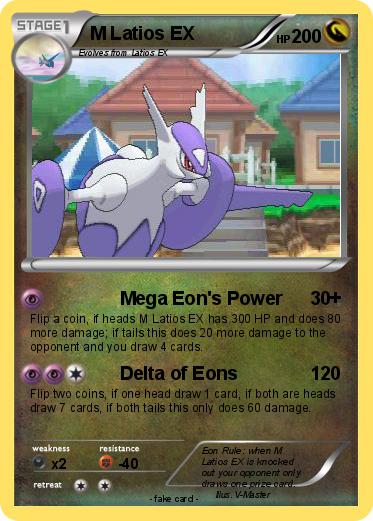 Pokemon M Latios EX