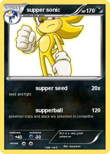 Pokemon supper sonic
