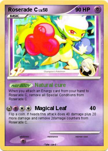 Pokemon Roserade C