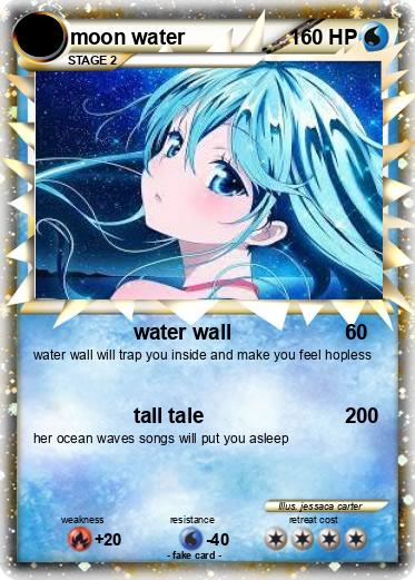 Pokemon moon water