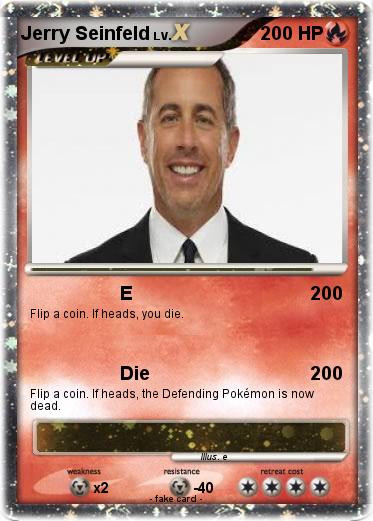 Pokemon Jerry Seinfeld