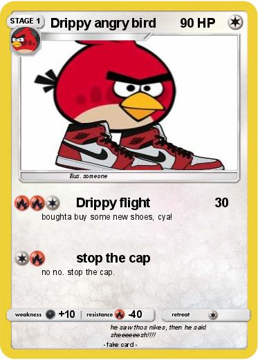Pokemon Drippy angry bird