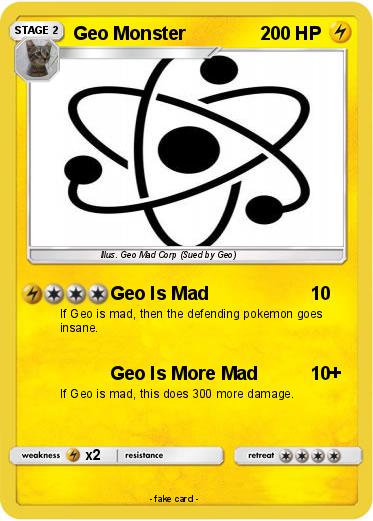 Pokemon Geo Monster