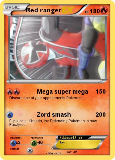 Pokemon Red ranger