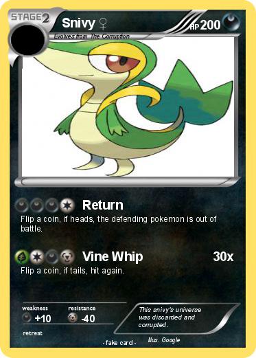 Pokemon Snivy ♀