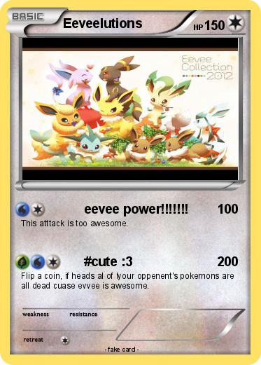Pokemon Eeveelutions