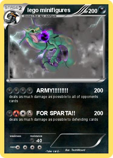 Pokemon lego minifigures