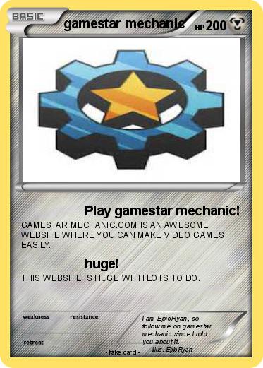 Pokemon gamestar mechanic