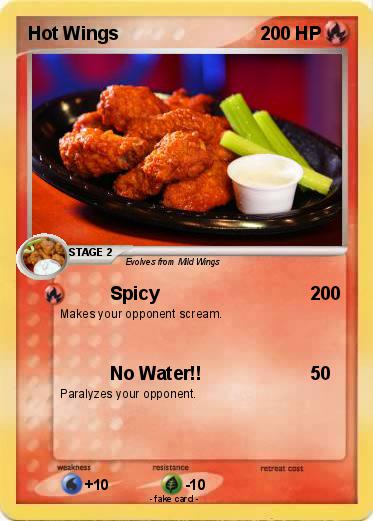 Pokemon Hot Wings