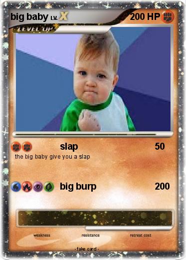 Pokemon big baby