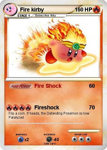 Pokemon Fire kirby