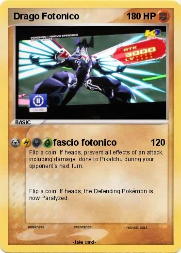 Pokemon Drago Fotonico