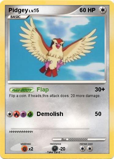 Pokemon Pidgey