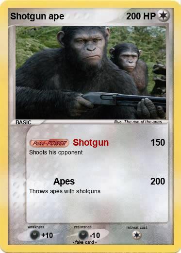 Pokemon Shotgun ape