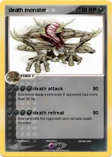 Pokemon death monster