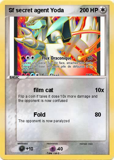 Pokemon Sf secret agent Yoda