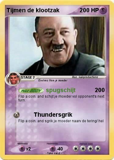 Pokemon Tijmen de klootzak