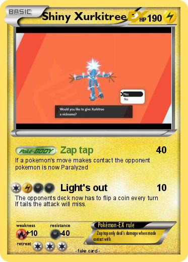Pokemon Shiny Xurkitree