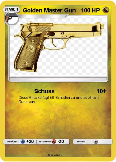 Pokemon Golden Master Gun