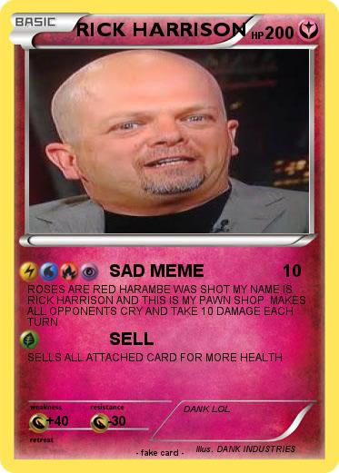 Pokemon RICK HARRISON
