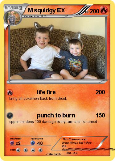 Pokemon M squidgy EX